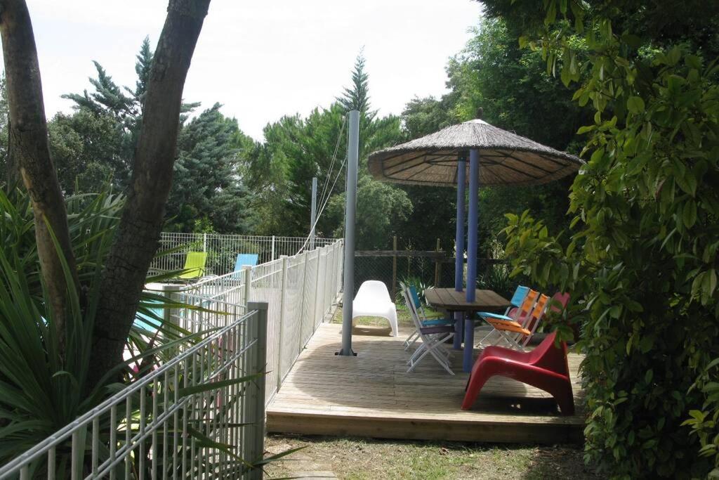 Gite Avec Piscine Et Climatisation Buzignargues المظهر الخارجي الصورة